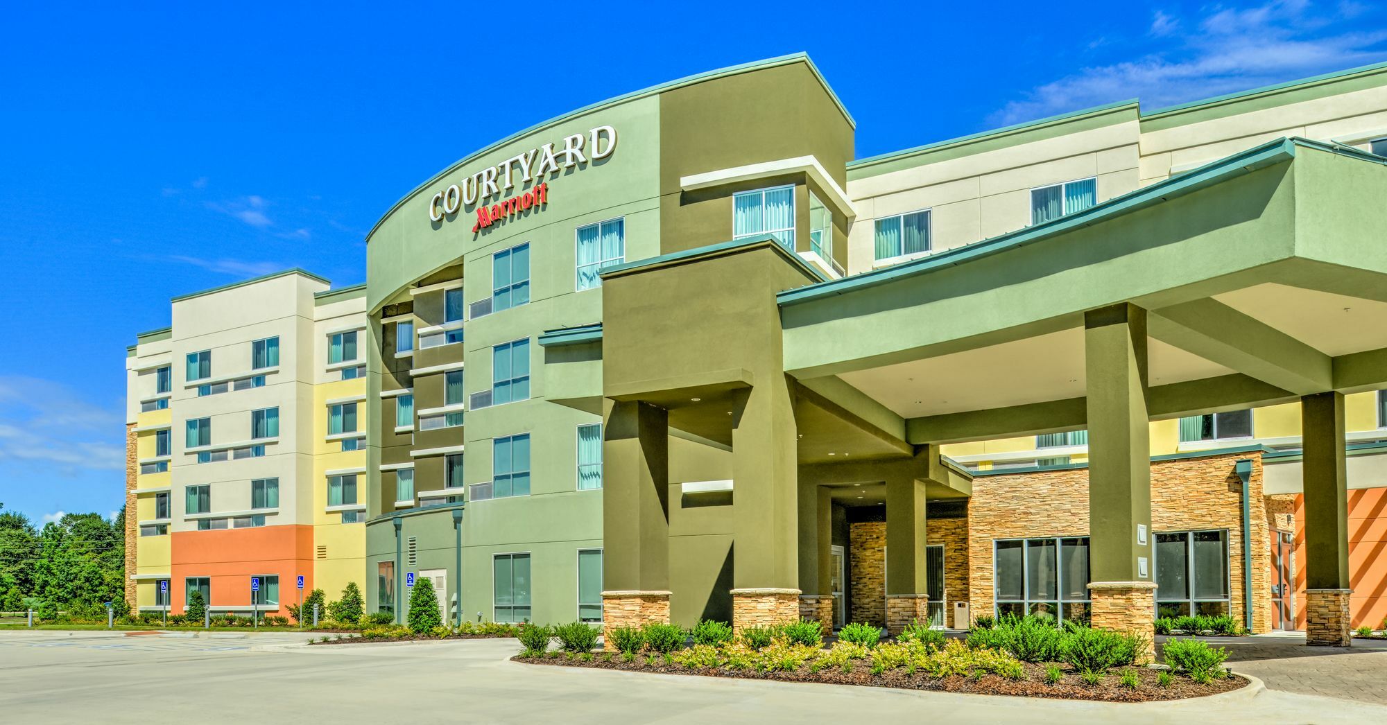 Courtyard By Marriott Lake Charles Exterior foto